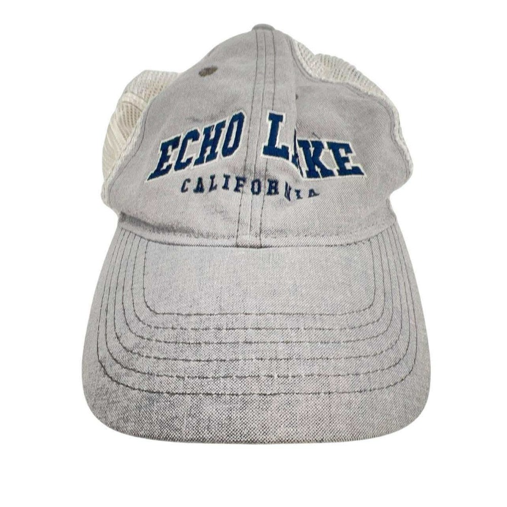 Echo Lake California Trucker Hat Mesh Back Baseball Cap‎ Legacy 92 Adjustable